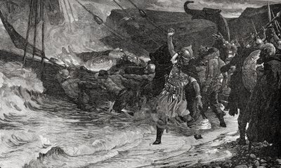 The Funeral of a Viking, from the book 